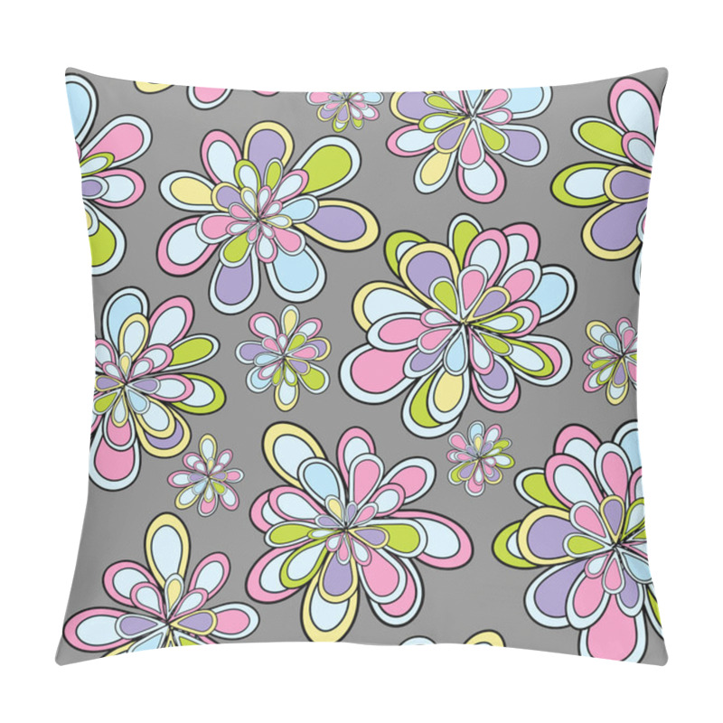 Personality  Pattern With Flowers Pillow Covers