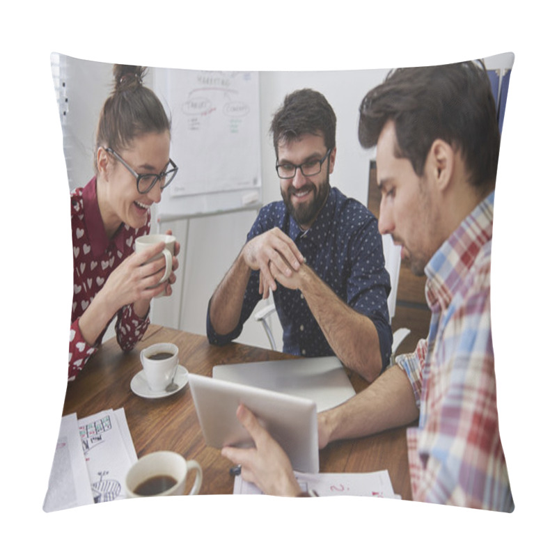 Personality  Creativity Team Working Together Pillow Covers