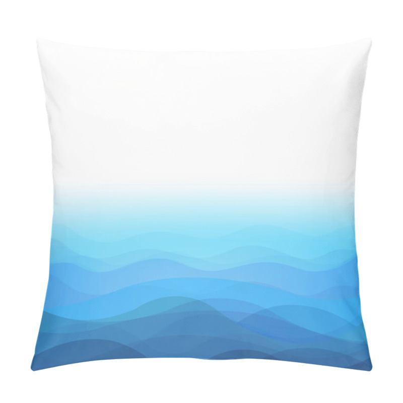 Personality  Sea Background Illustration Pillow Covers