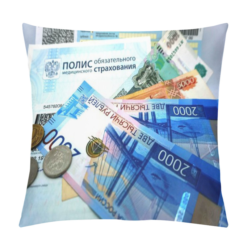 Personality  Russia Health Insurance Policy, Sick Leave And Money Pillow Covers