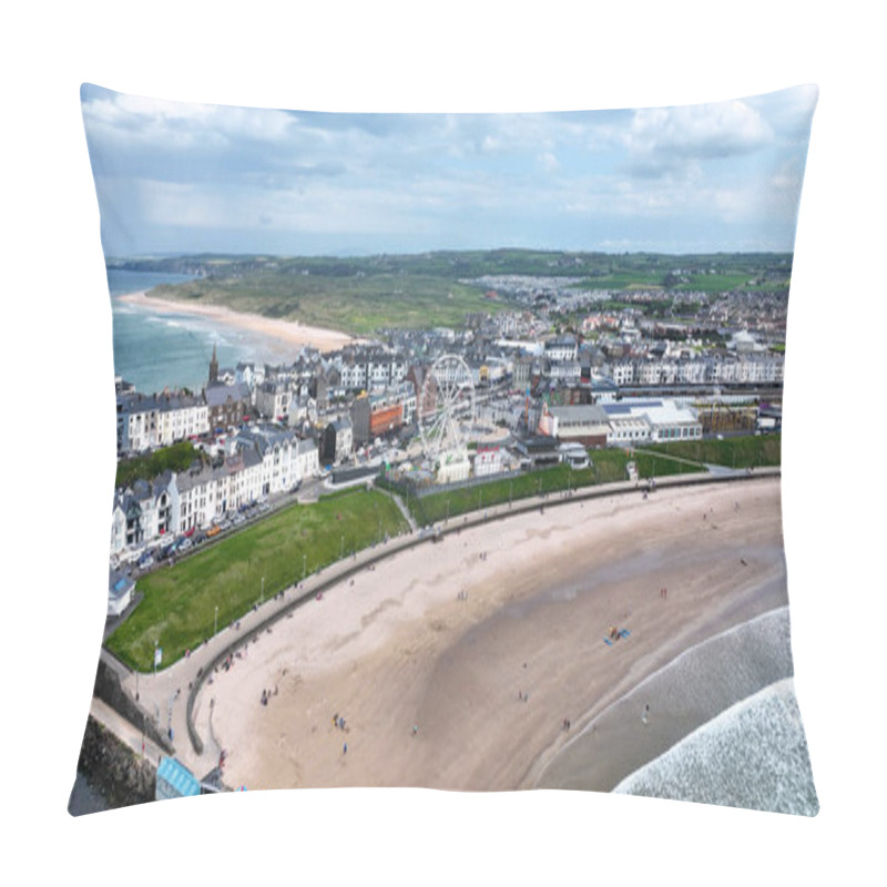 Personality  Portrush Beach Atlantic Ocean North Coast Co Antrim Northern Ireland  Pillow Covers