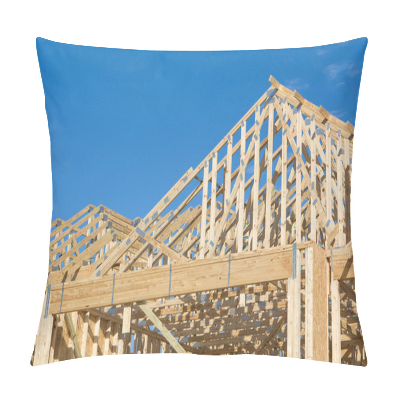 Personality  Truss Roof Construction Pillow Covers