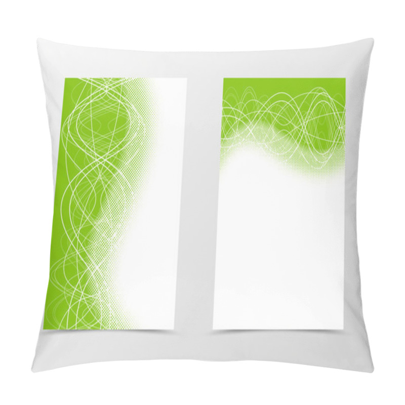 Personality  Flyer Template Design With Halftone Effect Pillow Covers