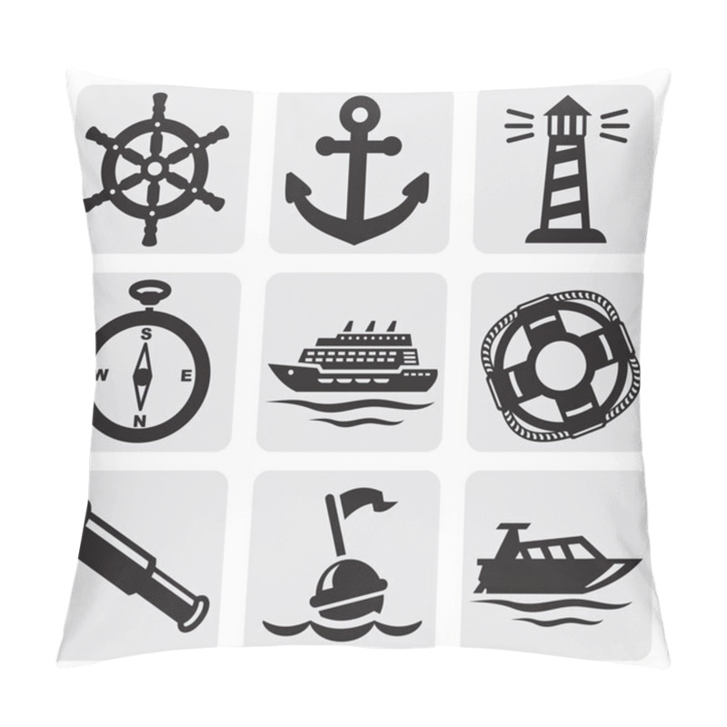 Personality  Nautical Set Pillow Covers