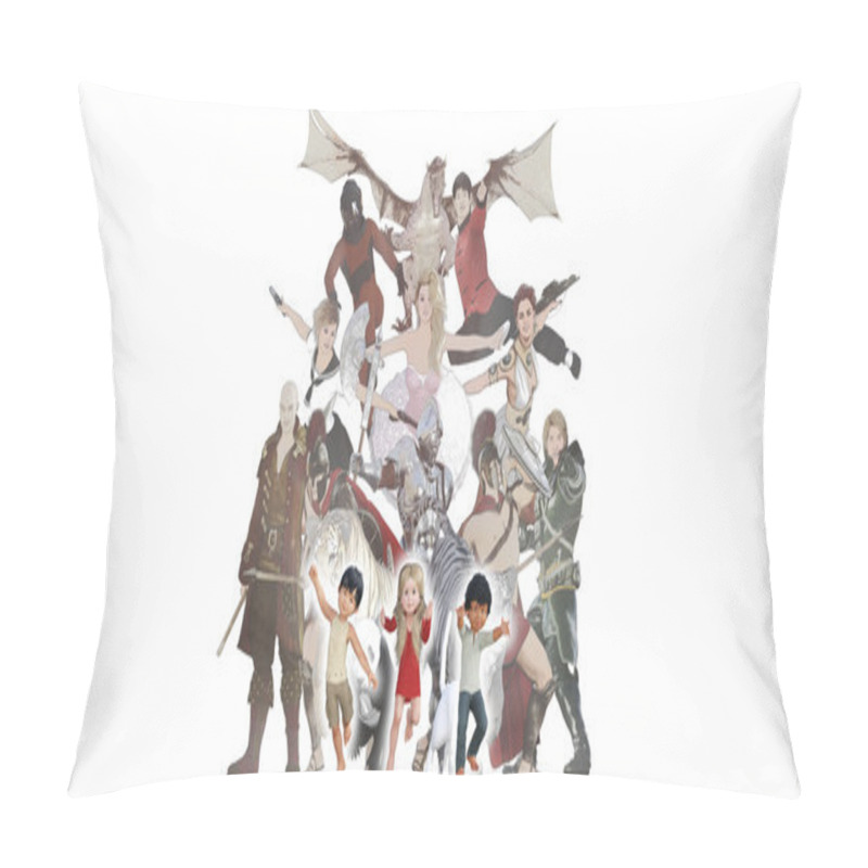 Personality  Children Fantasy Book Concept  Pillow Covers