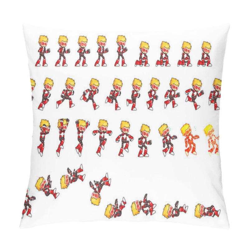 Personality  Suitable For Side Scrolling, Action, And Adventure Game. Pillow Covers