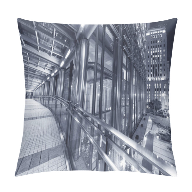 Personality  Modern Pedestrian Walkway Background  Wallpaper Close Up Pillow Covers