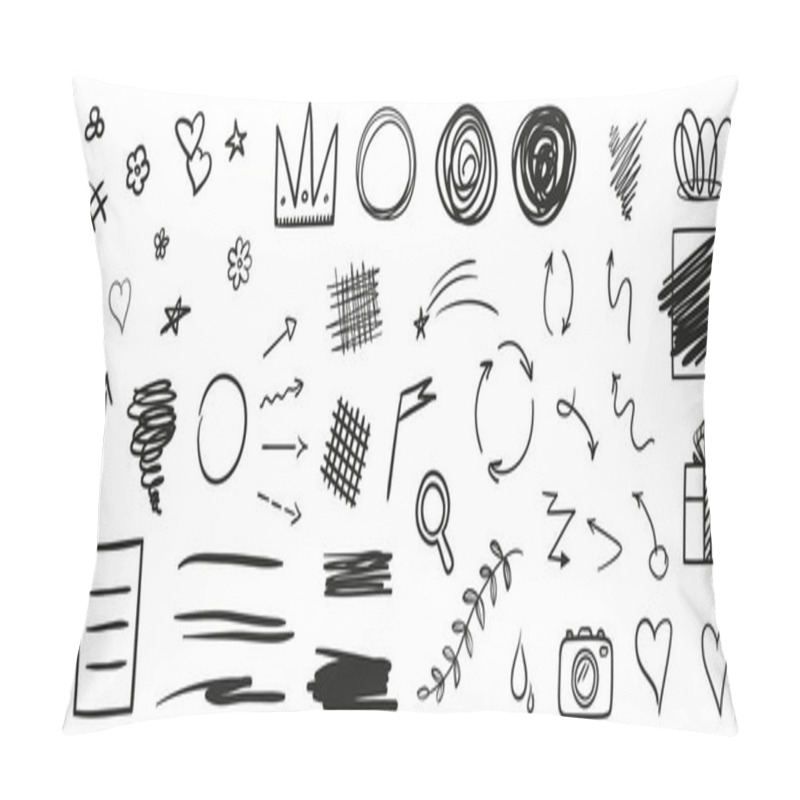 Personality  Art Creative. Illustration Pillow Covers