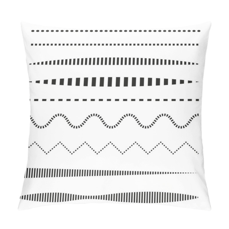 Personality  Sketch Different Lines For Paper Design. Vector Illustration. EPS 10. Pillow Covers