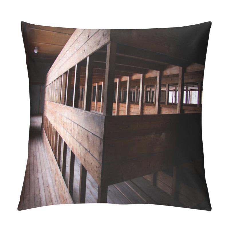 Personality  Dachau Concentration Camp Memorial Pillow Covers