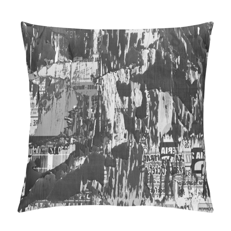 Personality  Torn Posters Pillow Covers