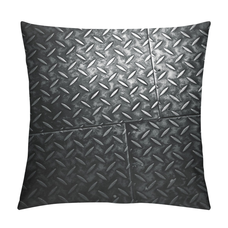 Personality  Dark Metal Tiles. Pillow Covers