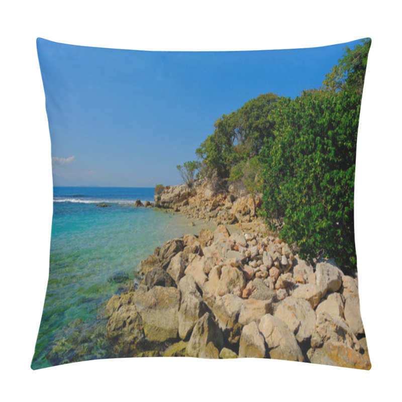 Personality  LABADEE, HAITI -December 22, 2022: Labadee Is A Port Located On The Northern Coast Of Haiti. It Is A Private Resort Leased To Royal Caribbean For The Use Of Passengers Of Its Three Cruise Lines. Pillow Covers