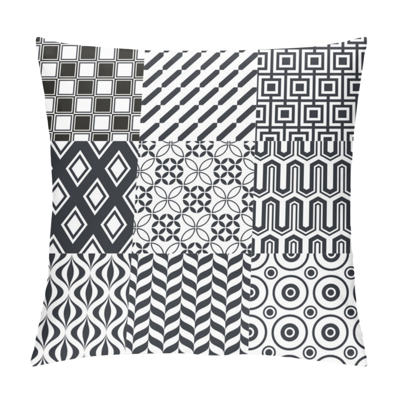 Personality  Set Of Elegant Patterns Pillow Covers