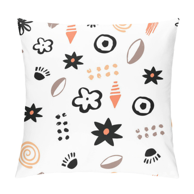 Personality  Seamless Vector Patterns. Pillow Covers