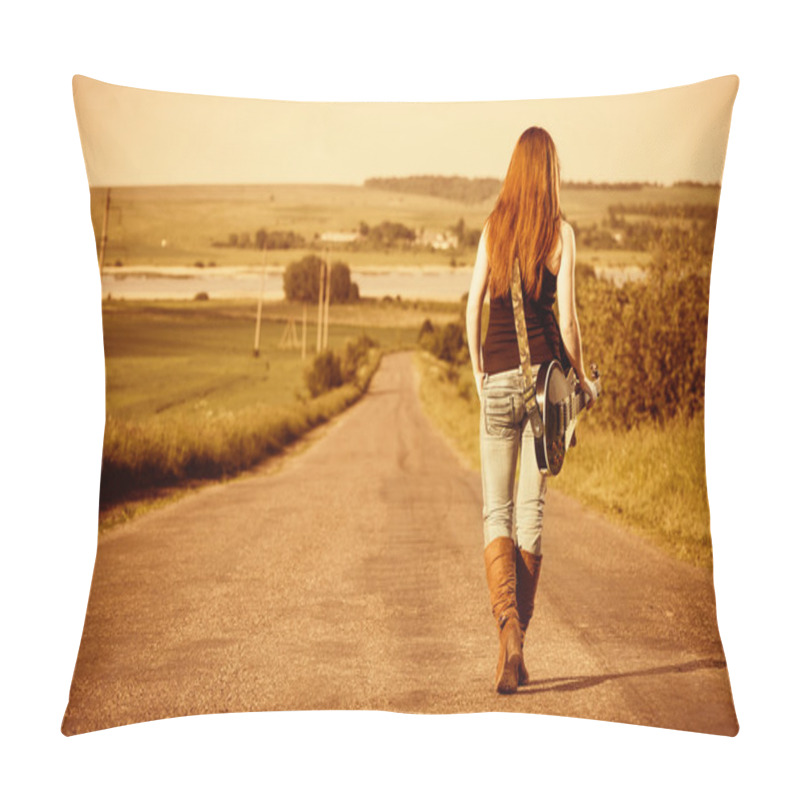 Personality  Freeway Musician Trip Pillow Covers