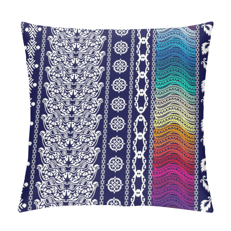 Personality  Creative Bohemian Pattern With Aboriginal Arts And Gypsy Motifs.  Pillow Covers