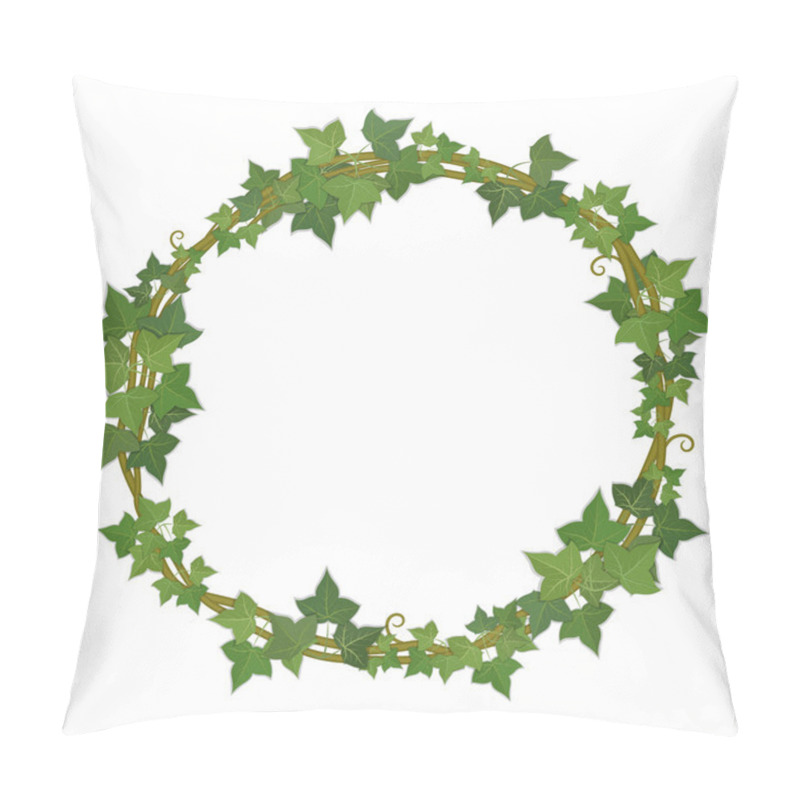 Personality  Ivy Round Frame Pillow Covers