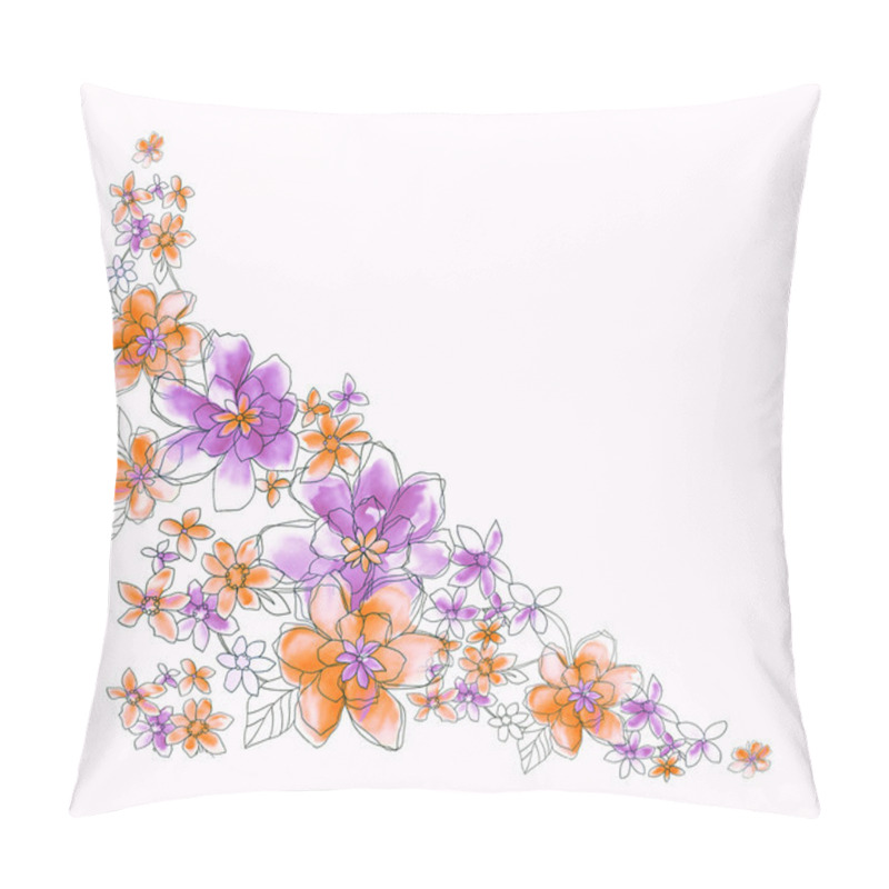 Personality  Flowers Pillow Covers