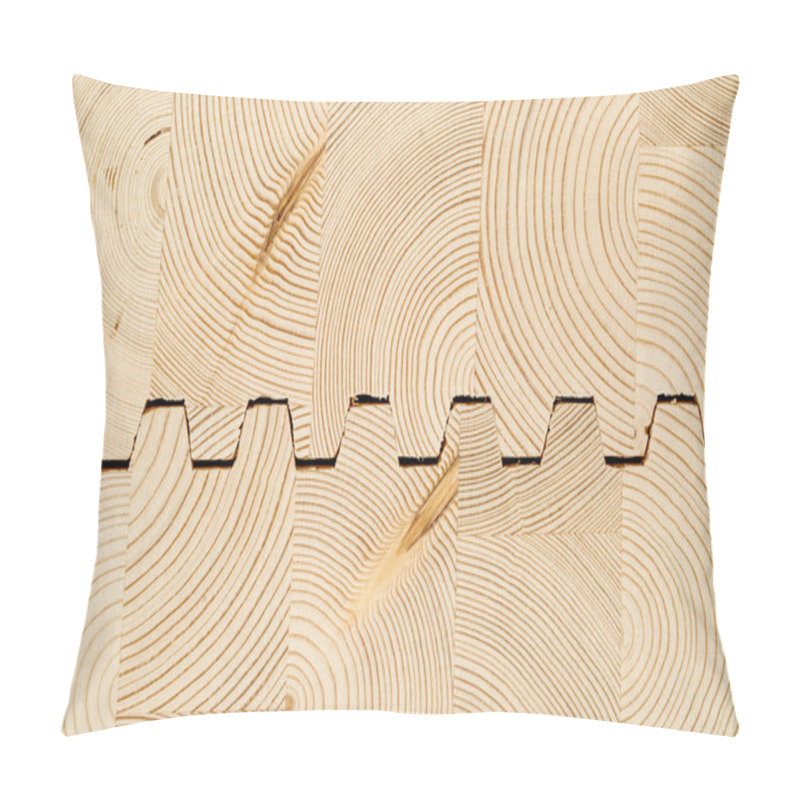 Personality  Cut Wooden Laminated Veneer Lumbe Pillow Covers