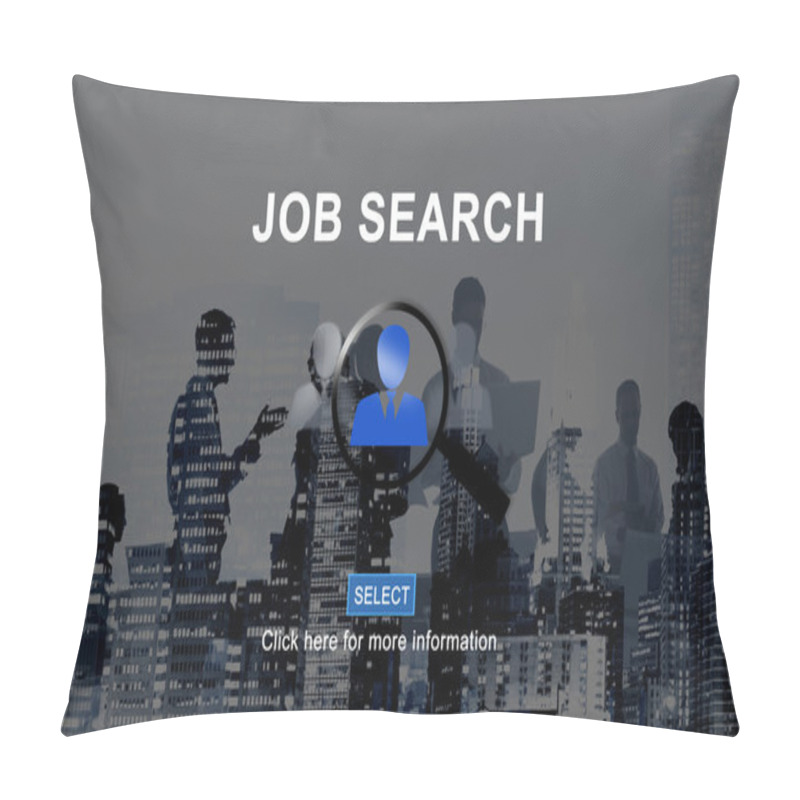 Personality  Business Workers Silhouettes Pillow Covers