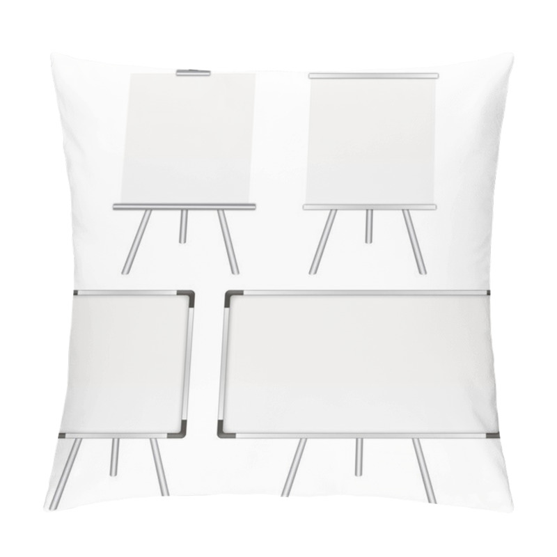 Personality  Four White Boards Pillow Covers