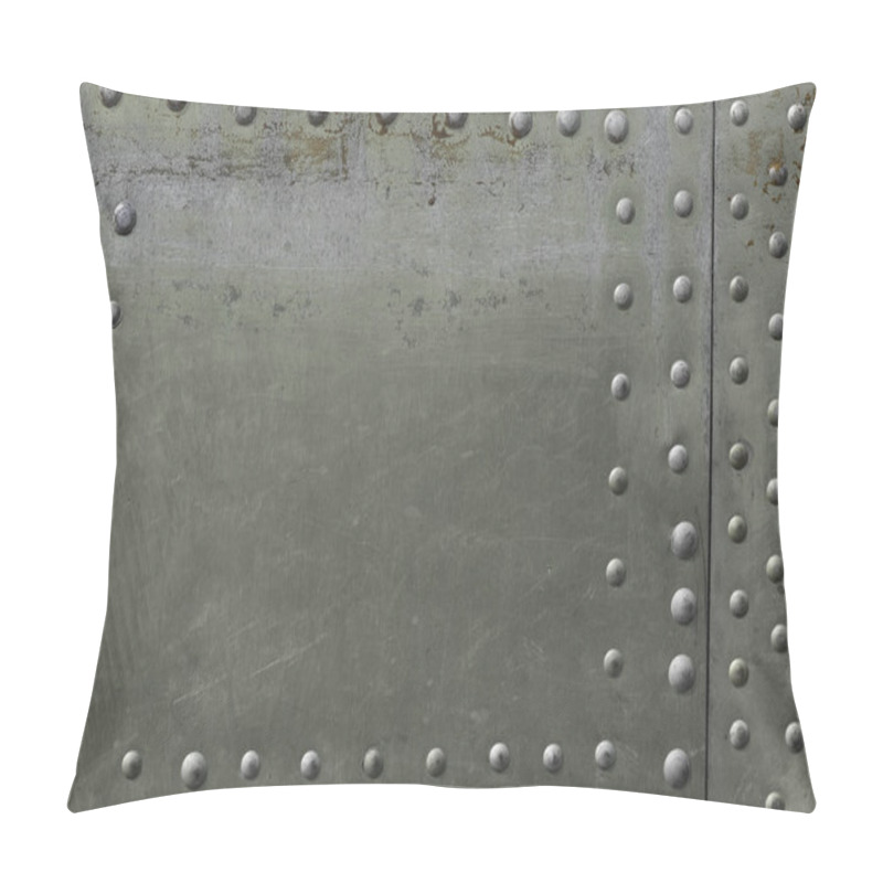 Personality  Grunge Grey Metal Iron Texture Background With Space For Text Or Image Pillow Covers