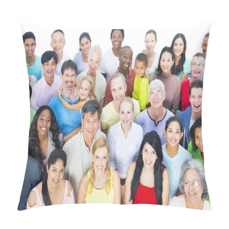 Personality  Group Of People Looking Up Pillow Covers