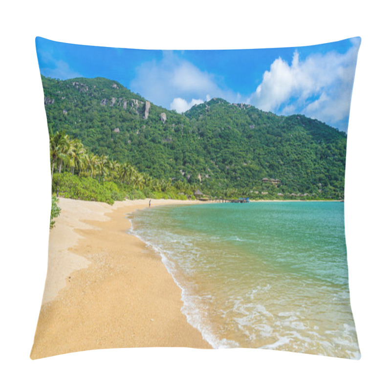 Personality  Beautiful Beach At Coast Of Vietnam - Ninh Van Bay Pillow Covers