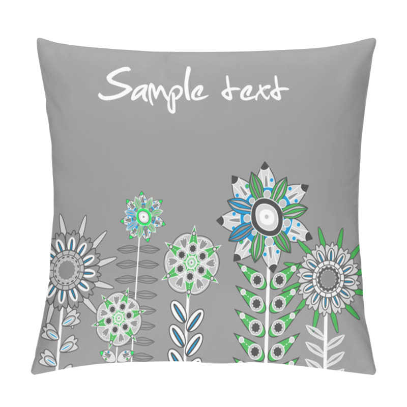 Personality  Abstract Floral Background Pillow Covers