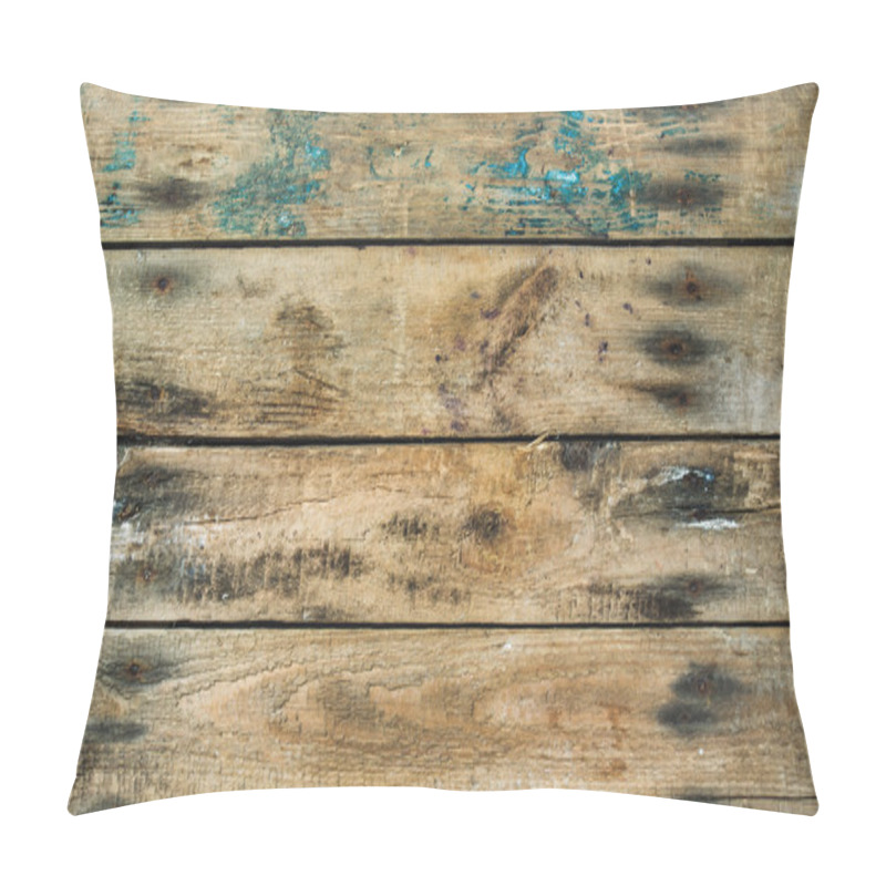 Personality  Old Rustic Faded Wooden Texture Pillow Covers