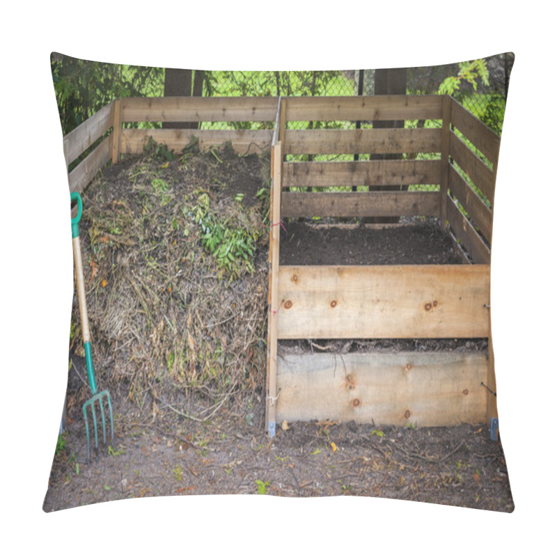 Personality  Backyard Compost Bins Pillow Covers