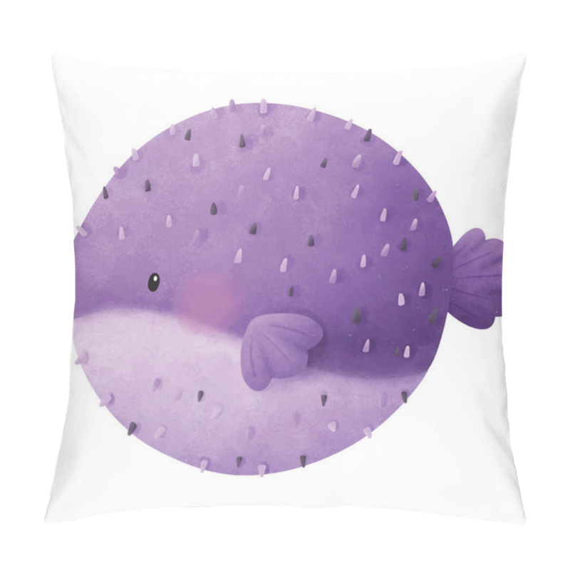 Personality  Adorable Sea Life Hand Drawn Illustration Pillow Covers