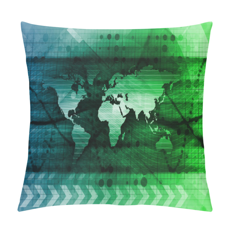 Personality  Emerging Mobile Market Pillow Covers