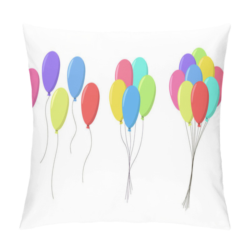 Personality  Balloons Flying Up. Air Baloons Groups, Festive Decorations Floating. Baloons Bunches, Bundles. Festive Decorations Floating, Soaring. Helium Ballons Decor On Strings. Pillow Covers