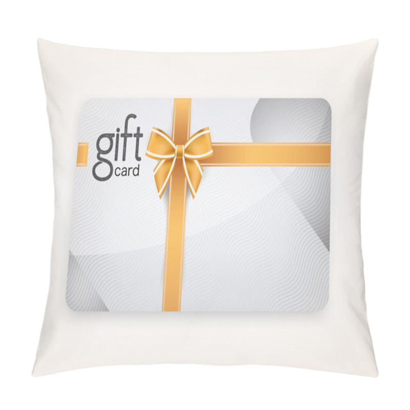 Personality  Vector Gift Card. Pillow Covers