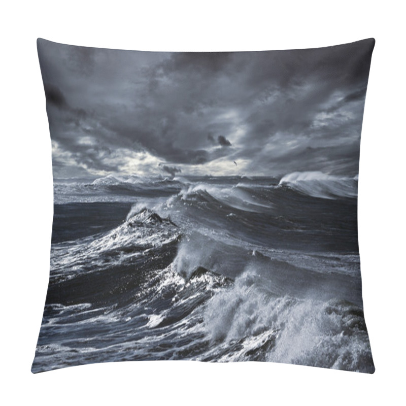 Personality  Storm At Sea Pillow Covers