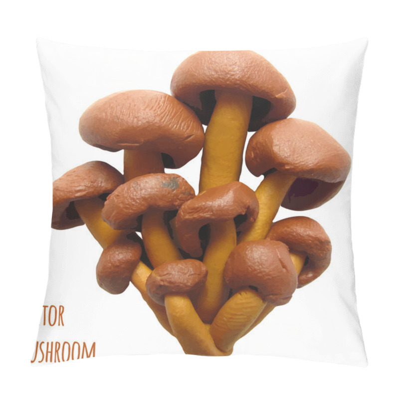 Personality  Icon Of Plasticine Mushroom Pillow Covers