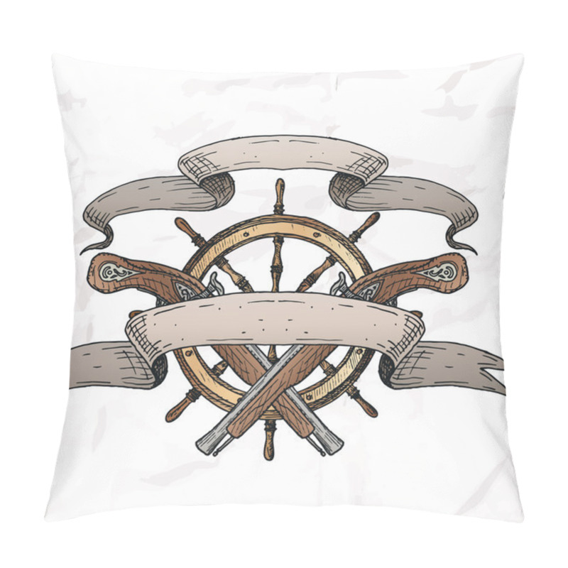 Personality  Items On The Marine Theme. Pillow Covers