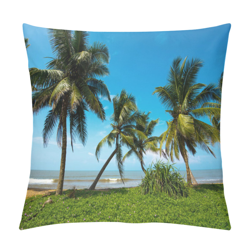 Personality  Beaches In Sri Lanka Pillow Covers