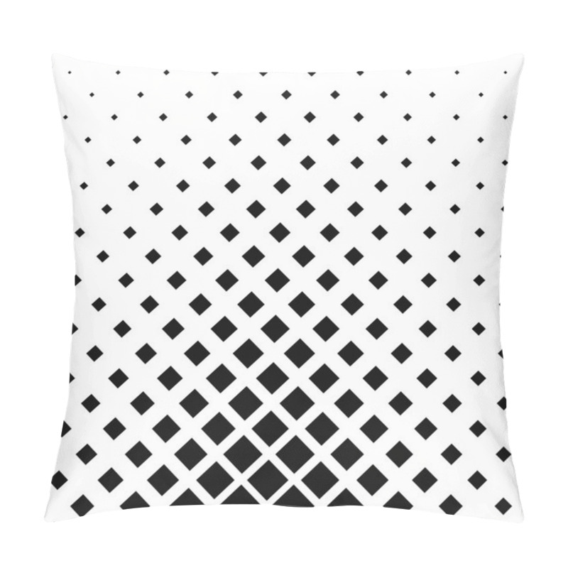 Personality  Abstract Monochrome Square Pattern Background Pillow Covers