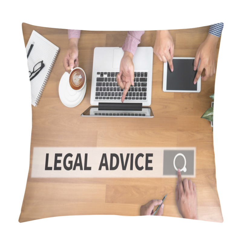 Personality  LEGAL ADVICE (Legal Advice Compliance Consulation Expertise Help Pillow Covers