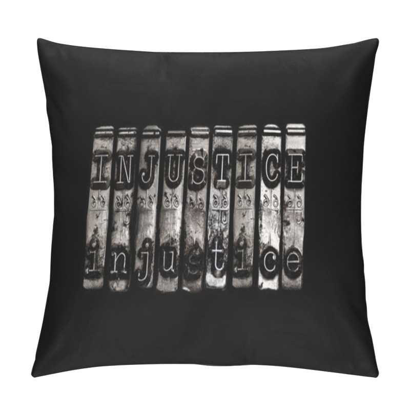 Personality  Injustice Concept Pillow Covers