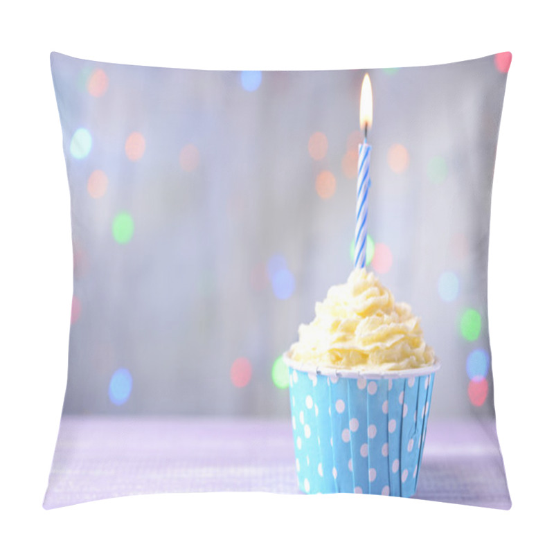 Personality  Birthday Cupcake Pillow Covers