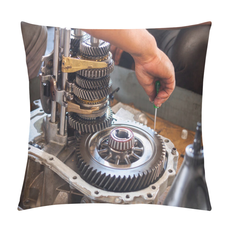 Personality  Operator Repaire Gear Box Pillow Covers