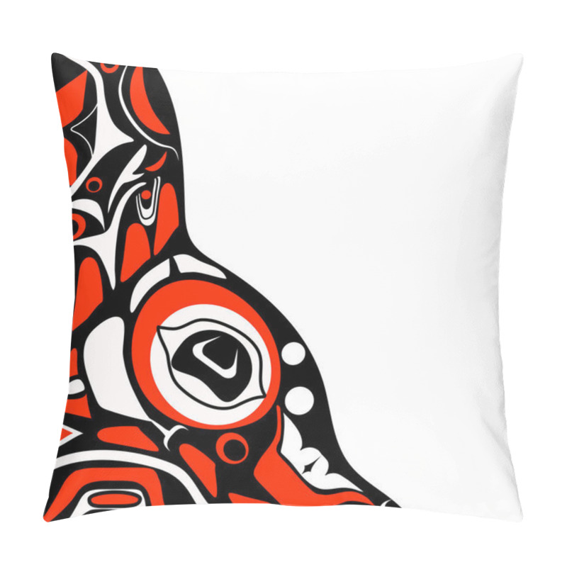 Personality  Abstract Red Background Native North American Pillow Covers