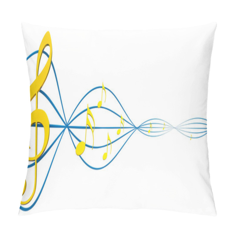 Personality  Treble Clef Pillow Covers