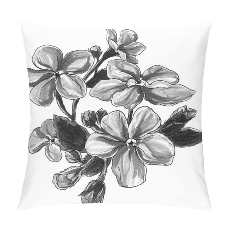 Personality  Decorative Forget Me Not Spring Flowers Pillow Covers