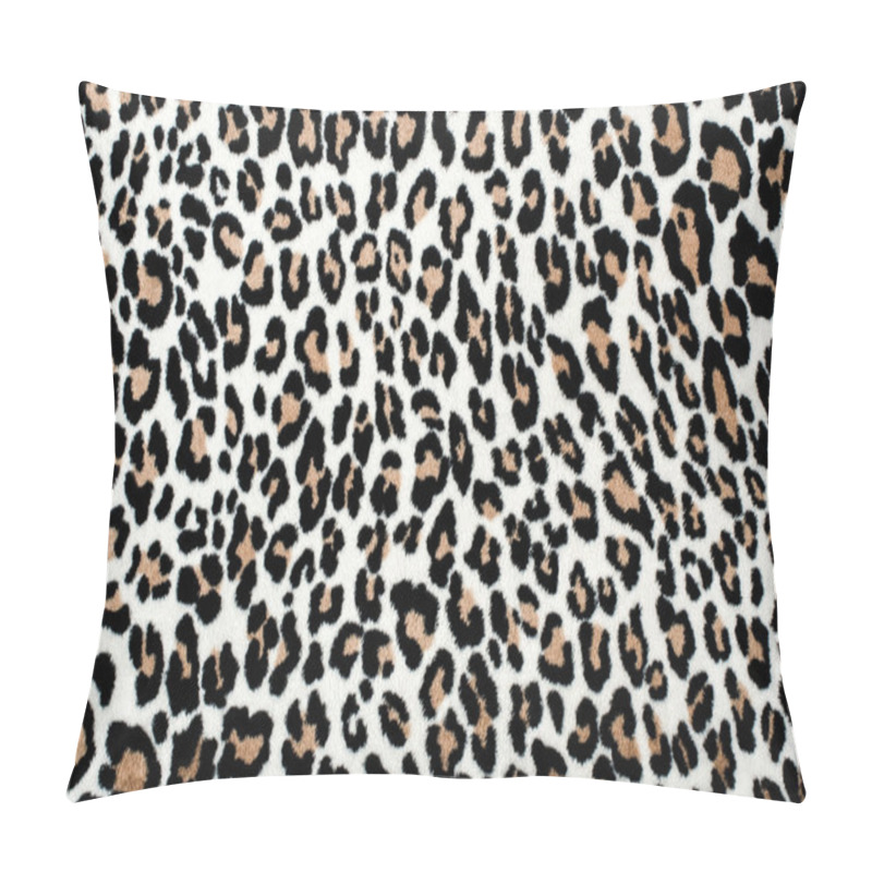 Personality  Brown And Black Leopard Pattern. Fur Animal Print As Background. Pillow Covers