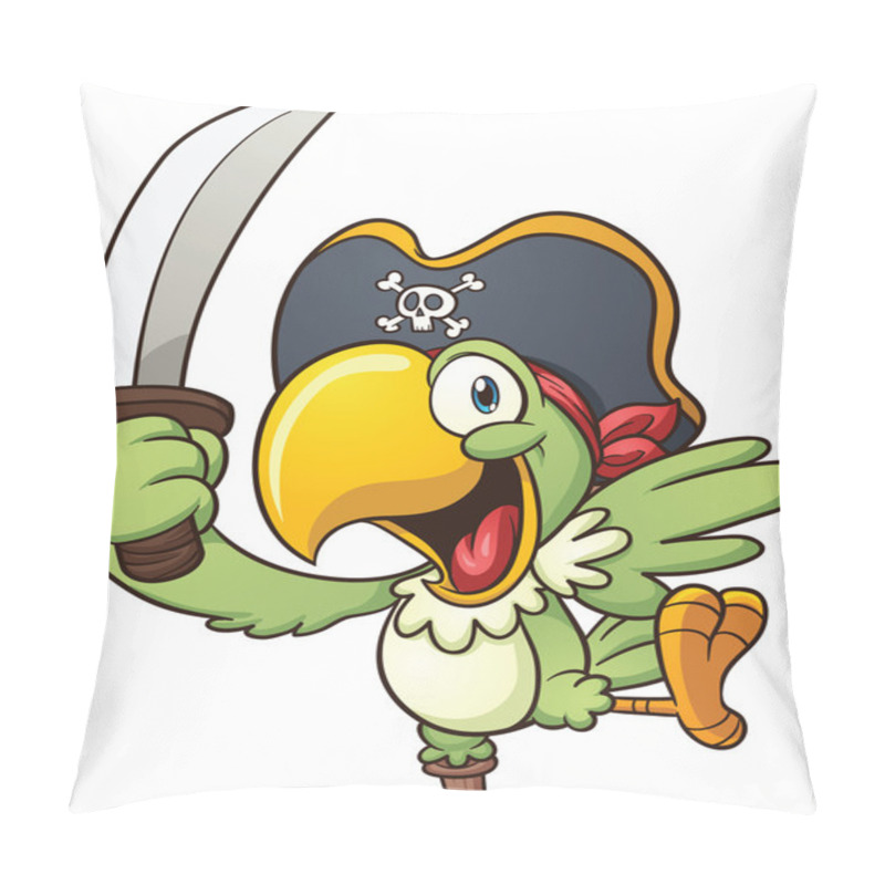 Personality  Pirate Parrot Pillow Covers